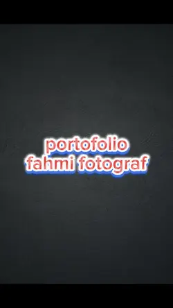portofolio fotograf