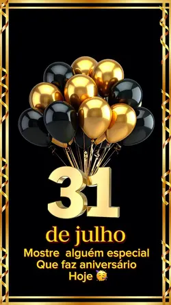  Niver 31 de julho 