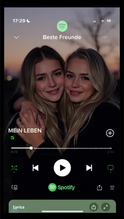 Spotify interface 
