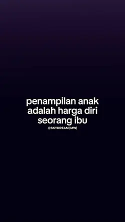 penampilan anak