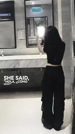 She said "holacomo
