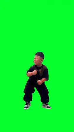 kid happy dance