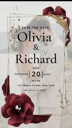 wedding invitation 