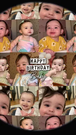 happy birthday baby
