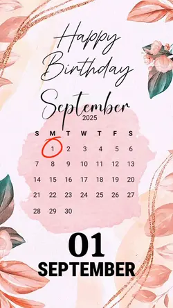 HBD 1 SEPTEMBER