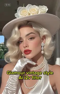 Glamour vintage styl