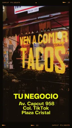 Ven a comer tacos 