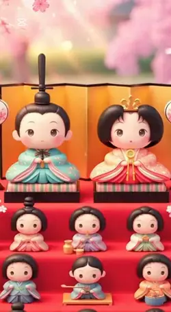 ひな祭り　段飾り