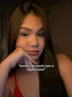 cabelo azul