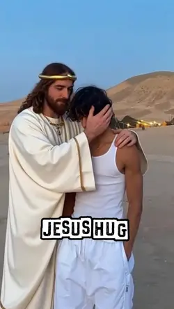 Jesus hug 