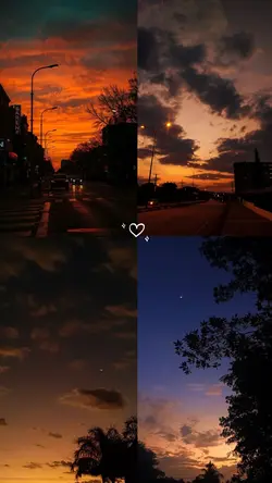 night collage