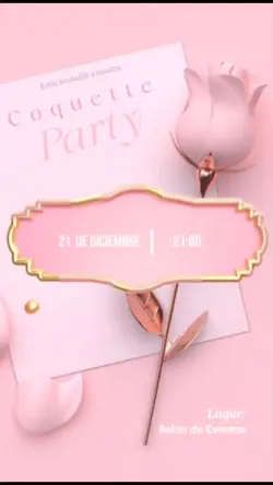 Invitación Coquette