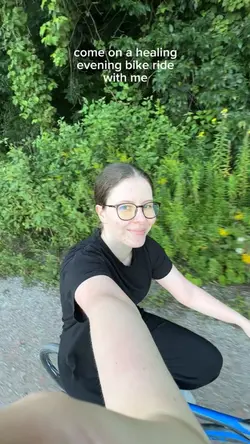 evening bike ride