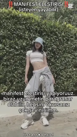 manifest eleştiri 
