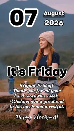 It's Friday
