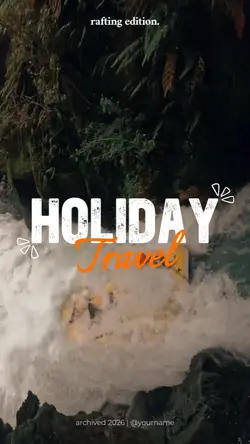 rafting holiday