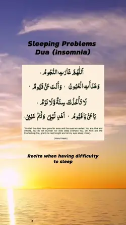 Deep sleep Dua