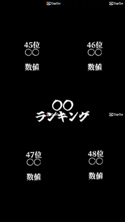 ランキング47 地理系テンプレート ht