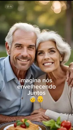 Casal envelhecendo