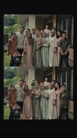 foto bareng keluarga