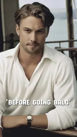 Before going bald