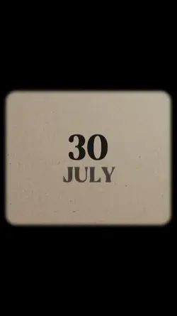 BIRTHDAY 30 JULY