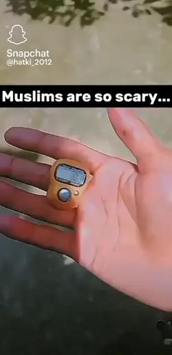 muslims are scary!