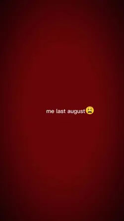 this august