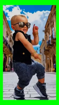Dancing toddler