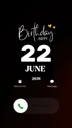 Hbd 22 June 2026
