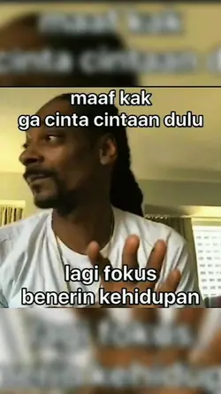 maaf kak ga cinta"an