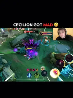 Cecilion got mad 🤣