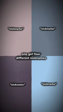 Nicknames
