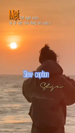 Slow caption 