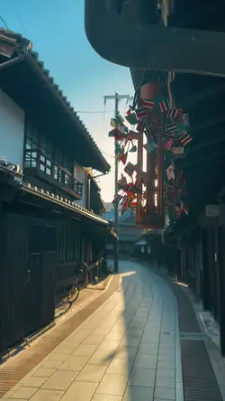 日本の町並み