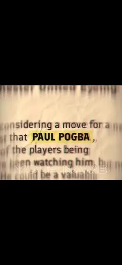 Edit PAUL POGBA