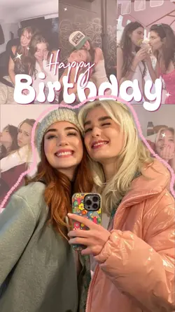 birthday collage