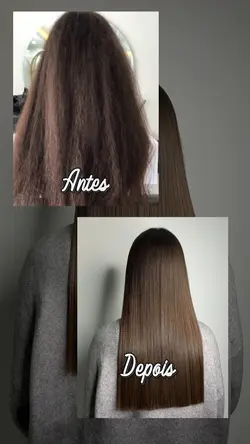 Antes x Depois Hair 