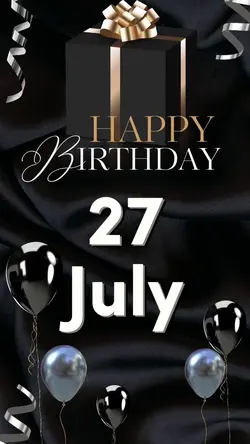 Birthday 27 july