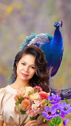 Recut | Romantic peacock