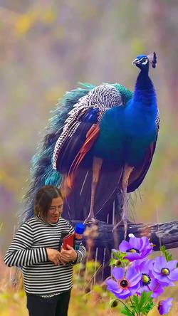 Recut | Romantic peacock