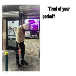 Recut | tired of your period