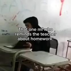 Recut | homework meme