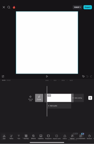 capcut template cover